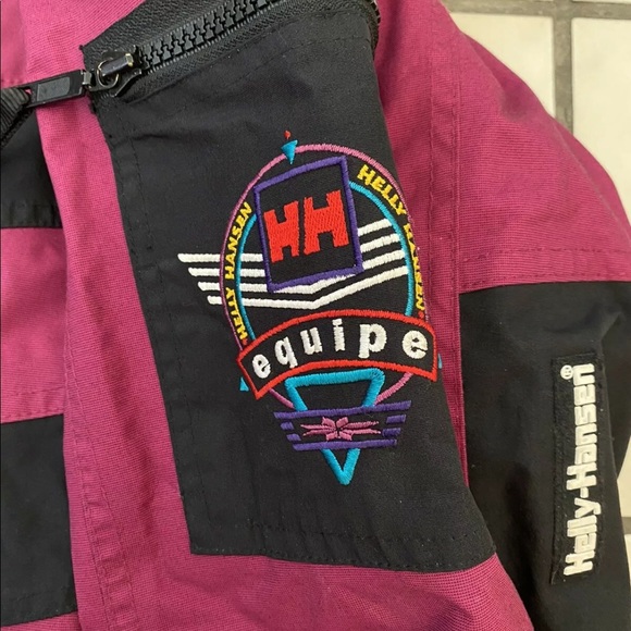 90s HELLY HANSEN Equipe Snowboard Ski Jacket VTG - Picture 2 of 9